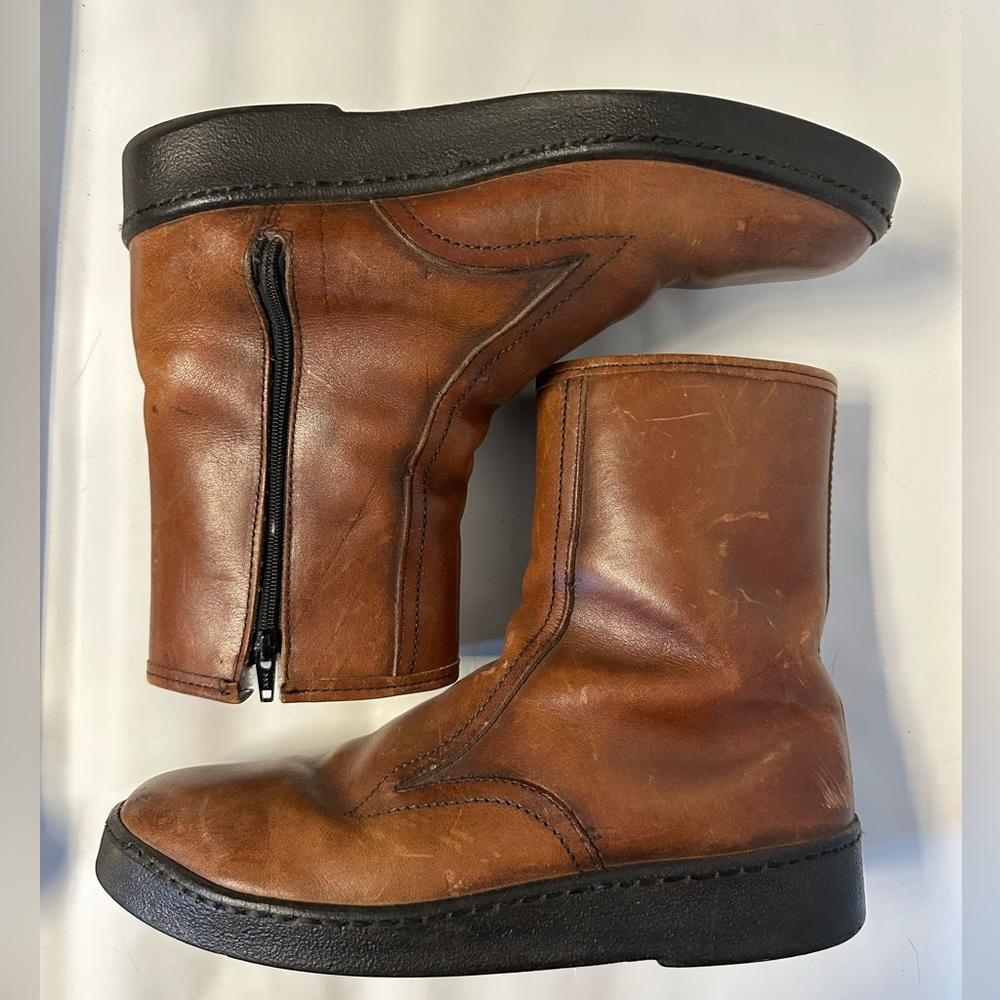 Vintage Original Bates Floaters Sherpa Lined Boots